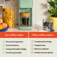 thumbnail image 4 of bella Single-Serve Coffee Maker, Seaglass, 4 of 9