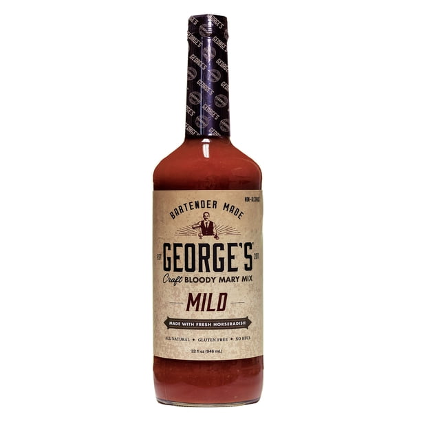 Mild Craft Bloody Mary Mix, All Natural, Gluten Free, Real