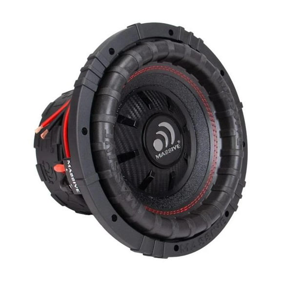 Massive Audio GTR104 10 in. 1500W Max 4 Ohm DVC Subwoofer with Grill