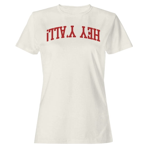 Hey Y'All Southern Retro Women's Off-White T-shirt
