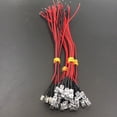 thumbnail image 5 of 20-1000pcs 3mm 5mm 10mm LED Pre-wired water clear 3V 5V 12V Red Green Blue white RGB UV light-emitting diode with Plastic Holder, 5 of 5