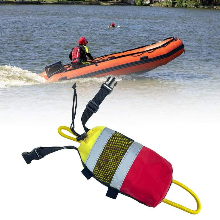 Portable, Throw Bag, Reflective Throw Rope Flotation Device, Accessories,  Boater's Throw Bag for Water Sports, Fishing Kayak Boat Rafting 