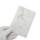 thumbnail image 3 of Ofertas Únicas 1 Pc Funda para Pasaporte Patrón de Mármol Manga para Pasaporte Blanco Gris, 3 of 5
