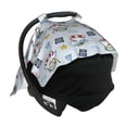 thumbnail image 7 of Car Seat Cover Baby - Cute Cartoon Shark Breathable Infant Car Seat Cover for Baby Carseat, Lightweight Comfort Baby Essentials Must Haves Newborn Stuff for Girl Boy, 7 of 7