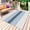Gray blue, variant on Teal Aqua Stripes Outdoor Rug 4x6 Ft - Reversible Patio Rug Outdoor Camping Rugs, Modern Ombre Abstract Aesthetics Washable Indoor Outdoor Area Rugs, Non-Slip Outdoor Carpet Runner for Deck/Porch
