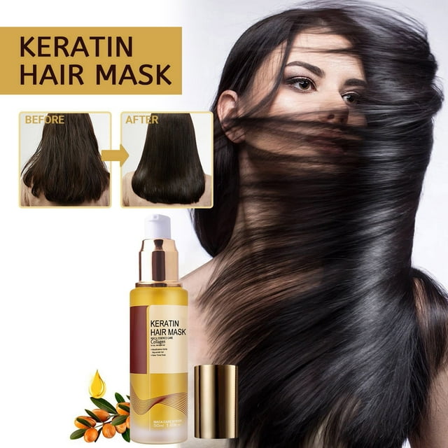 Colágeno Cabello Acondicionamiento Profundo Todo Tipo de Cabello Aceite de Argán Cabello Para Cabello Seco Dañado 50ml