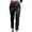 Black, variant on Tanghaowl Women's Pants, Women's Satin Casual Elastic High Waist Stretch Elegant Dress Pants Trousers Gold L