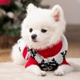 thumbnail image 5 of Cheapark Christmas Knitted Sweater for Pet Dogs - Warm Stylish Winter Clothing - Puppy-Friendly Apparel - Festive Pet Wear for Christmas Holiday Celebrations, 5 of 6