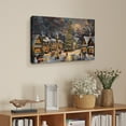 thumbnail image 3 of Christian Wall Art Jesus God Canvas Art Christmas Village Painting For Livingroom Decor Office Bedroom Decoration, 3 of 7