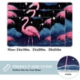 thumbnail image 2 of Flamingo Polyester Non-Slip Outdoor Carpet Door Mat - Machine Washable Door Rugs, 2 of 6