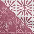 thumbnail image 1 of oneOone Georgette Viscose Pink Fabric Geometric Modern Flower Sewing Craft Projects Fabric Prints By Yard 42 Inch Wide, 1 of 4