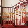 thumbnail image 2 of Adorno colgante del caballo 2026 Amuleto de la suerte del caballo para el Año Nuevo chino Colgante feng shui con borla roja para el coche Árbol bonsái Año Nuevo lunar Riqueza, 2 of 7
