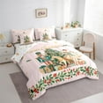 thumbnail image 3 of jejeloiu Christmas Tree Gifts Twin Bedding Sets 7-Piece,Xmas Theme Bedding Comforter Set,Fairy Tale Princess Sheet Sets For Child,Breathable Home Decor Reversible, 3 of 8