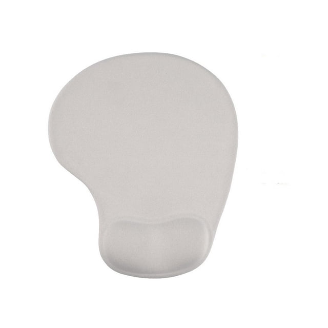 Methold Alfombrilla de ratón ergonómica para oficina, alfombrilla de ratón para escritorio, soporte para reposamuñecas, alfombrilla para Juegos de teclado y mouse para computadora Gris
