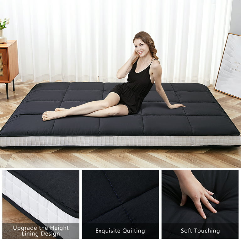 Bedroom Tatami Foldable Mattress High Density Memory Foam Floor Mat  Comfortable Bed Cushion Mattress Student Mat