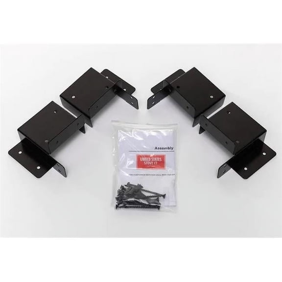 US Stove USLRK Adjustable Log Rack Brackets Kit