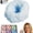 Blue 1pc, variant on Crunchy Squishy Moldable Stress Balls, Satisfying Sand-Filled Feel with Squeeze, Squishy Crunchy Stress Ball, Soft Durable for Tension Relief