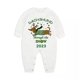 thumbnail image 3 of Pijamas familiares navideños a juego, conjunto de pijamas de Dachshund a través de la nieve verde a cuadros, 2023, 3 of 3