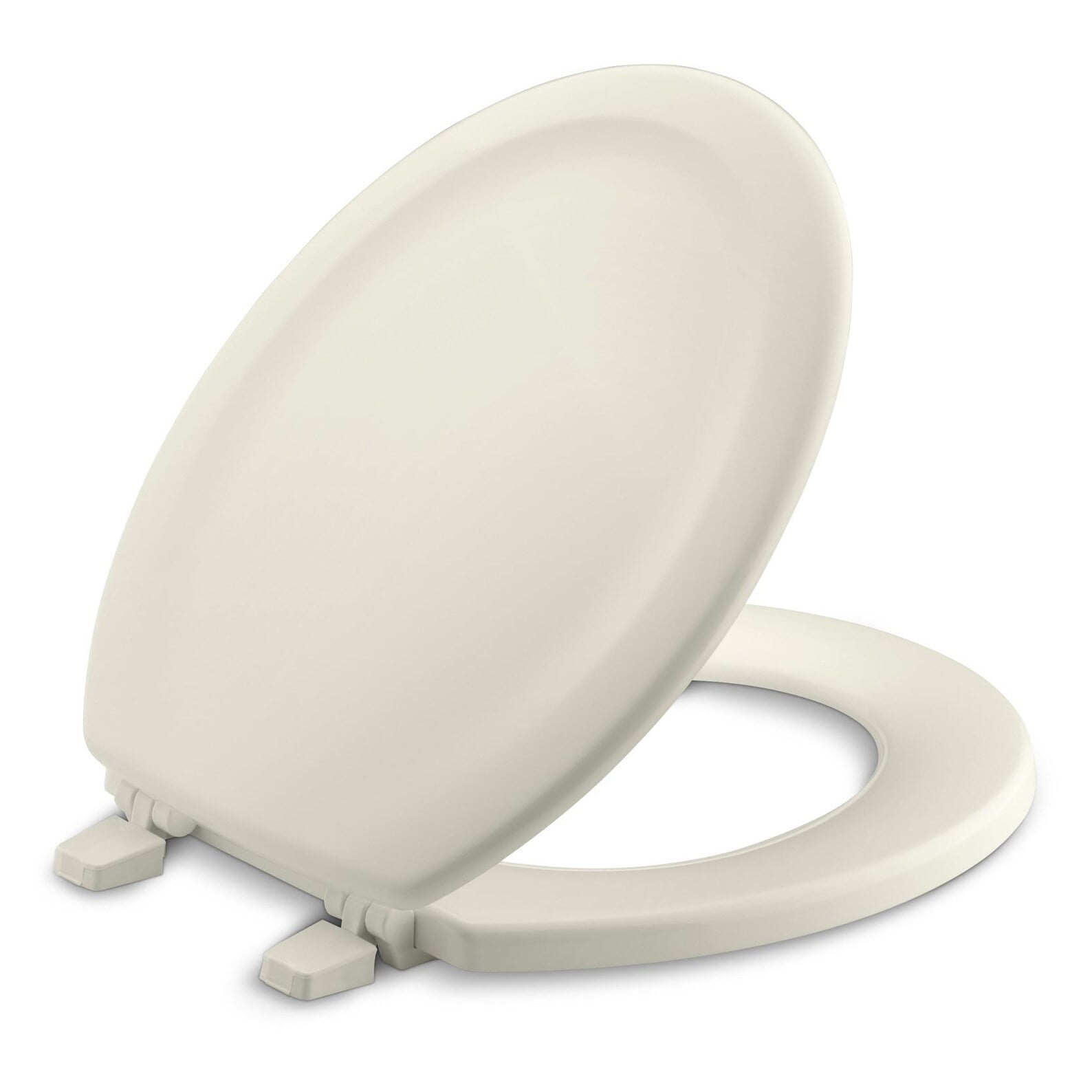 Kohler Stonewood Wood Round Toilet Seat K464896 Biscuit