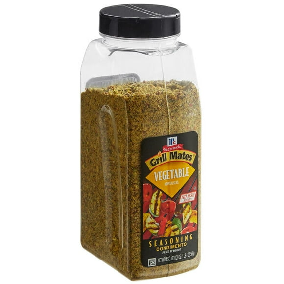 McCormick Grill Mates 20 oz. Vegetable Seasoning - 6/Case