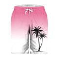 thumbnail image 4 of Blmnix Beach Shorts Mens Shorts Athletic Swim Shorts Running Shorts Low Pink with Pockets Mens Pajama Shorts,XXL, 4 of 4