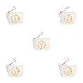 thumbnail image 3 of ZLight Exquisite Craft Letter Bag - Wide Application For Women For Mother Women Cosmetic Toiletry Bags V 5Set, 3 of 6