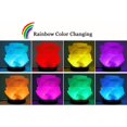 thumbnail image 3 of Color Changing Himalayan Salt Lamp USB Flower Shape Salt Crystal Lamps for Home Decoration Christmas Gifts LED Bulb + Real Wood Base, 3 of 5