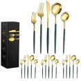 thumbnail image 1 of Couverts couverts en Acier Inoxydable: 20PCS Ensemble de Vaisselle Domestique Servant Ustensile, 1 of 7