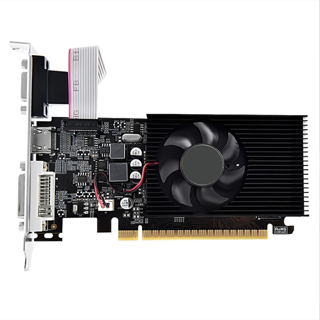 4GB DDR3 GT730 Computer GPU Video Card for Office Work and Casual Gaming