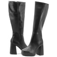 thumbnail image 2 of Bota Larga Elegante Para Mujer Formal Antiderrapante Negro negro 25.5, 2 of 6