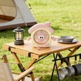 thumbnail image 7 of TTJ Handheld Fan Small Fan Cute House Shaped Mini Desk Fan Rechargeable Individual Fan With Animation Plan For Home Office Bedroom Youth Bedroom, 7 of 7