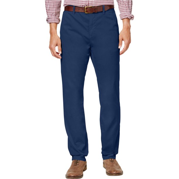 Pantalones Casual de Pana Tommy Hilfiger para Hombre Azul 38W x 34L