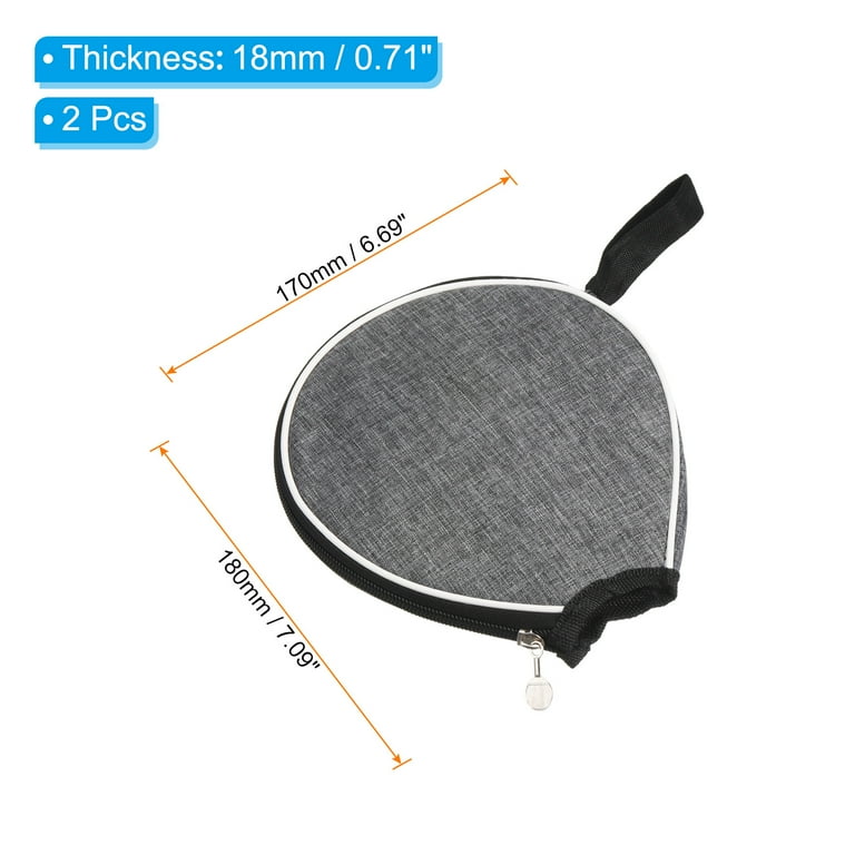 Tafeltennis Paddle Cover - Pocket Tafeltennis Bat Cover met Ballen