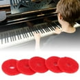 thumbnail image 2 of Bague de Piano Rouge Stable, Accessoires de Piano, Dureté Moyenne pour Piano à la Maison Accessoires d'Instruments de Musique Tambour, 2 of 8