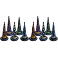 thumbnail image 1 of Juegos Halloween Sombrero Bruja Inflable Juego Lanzamiento Anillos para Adultos Familiares, 1 of 6