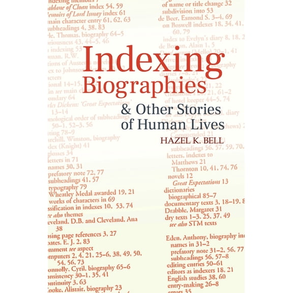 Indexing Biographies, (Paperback)