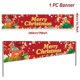 thumbnail image 3 of Bandera navideña para exteriores, decoración navideña 2024, regalos navideños para el hogar, adornos, Navidad Noel, Año Nuevo 2025, 3 of 5