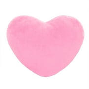 Gallickan Heart Pillows, 6 inch Heart Shaped Pillows, Love Throw Pillows Gifts, Soft Small Cute Fluffy Pillows, Women Girls Kid Living Room Decor, Pink