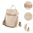 thumbnail image 6 of yuksok Backpack Purse Adjustable Shoulder Strap Rucksack for Ladies Working Camping Khaki, 6 of 9