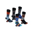thumbnail image 5 of Men's Groovy Designer Dress Socks 5 Pack, 5 of 6