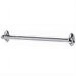 Alno A8022-24 Classic Traditional 24" Wide Single Rod Solid Brass Bathroom Towel Bar -
