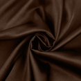 thumbnail image 5 of Lovskoo Bathrobe for Women Long Sleeve Trendy Patchwork Mesh Pajamas Satin Fuzzy Trim Robe Bridesmaid Robe Solid Color Wedding Party Robe with Belt Brown, 5 of 5