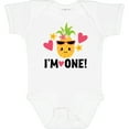 thumbnail image 3 of Inktastic First Birthday Hawaiian Pineapple Girls Baby Bodysuit, 3 of 5