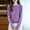 Purple, variant on OGLCCG Women Crewneck Sweater Soft Knit Fashion Long Sleeve Pullovers Jumpers Tops Lightweight Thin Base Layered Knitwear,XL,Wine