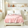 thumbnail image 6 of InsCrazy Cooling Blanket for Hot Sleepers Lightweight Breathable Cool Cold Blanket Keep Cool for Night Sweats Soft Thin Summer Blankets for Bed Couch Sofa, 6 of 6