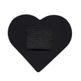 thumbnail image 1 of Pasadores de pelo en forma de corazón con almohadillas acolchadas para niñas; pinzas suaves para el cabello; 1 unidad, 1 of 3