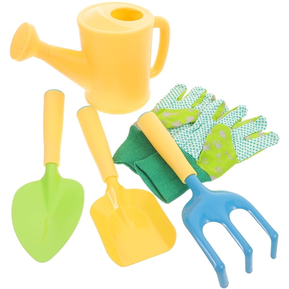 PTOOTP Gardening Supplies Watering Can Iron 1 Set