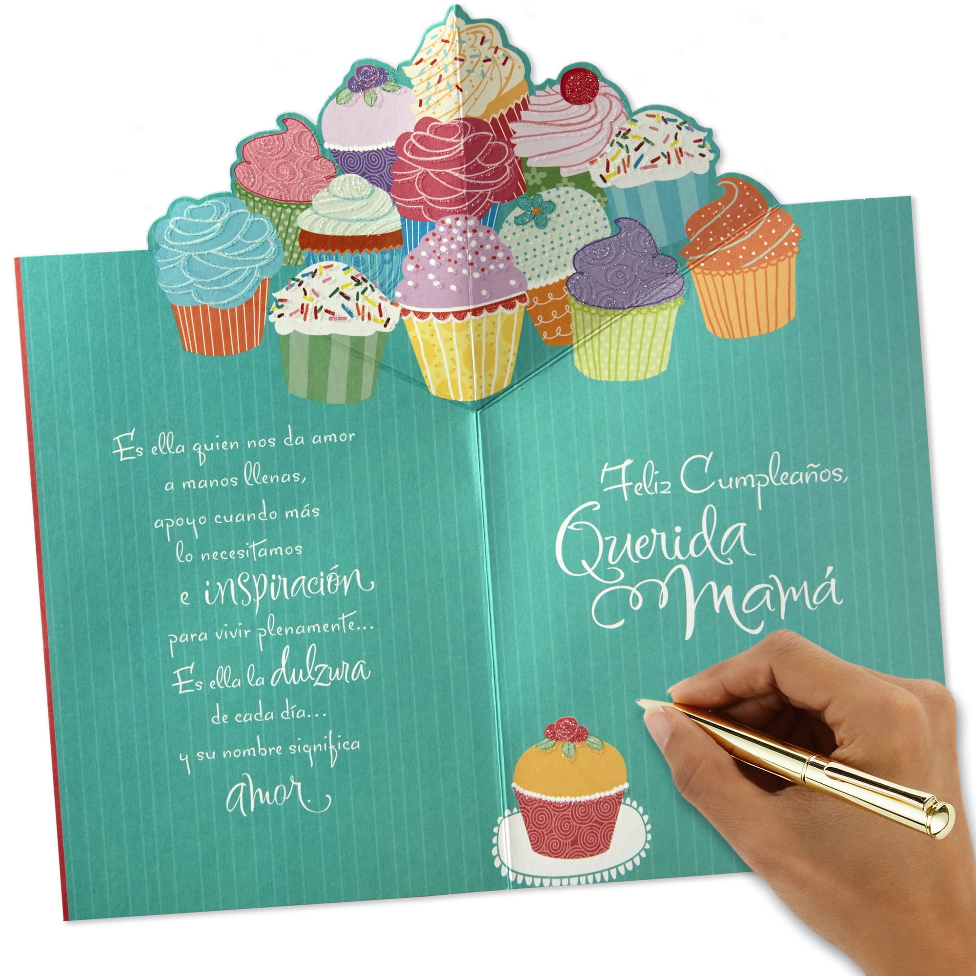 Hallmark VIDA Spanish-Language Birthday Card for Mom (No Other Word Means so Much), 1 count