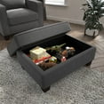 thumbnail image 2 of Bush Home Stockton Storage Ottoman, 2 of 11