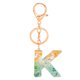 thumbnail image 1 of Alfabeto Letra Llavero Resina Cgtredaw Monedero Charm Accesorios Regalo K, 1 of 9